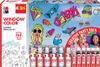 Marabu 0306000000101, Schwarz, Blau, Orange, Rot, Weiß, 12 Produktbild-Vorschau 1