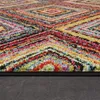 Teppich Wohnzimmer Kurzflor Ethno Design Geometrisches Produktbild-Vorschau 2