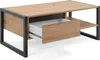 Finori Couchtisch Denver 55 Artisan-Eiche und Anthrazit Produktbild-Vorschau 3