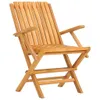 Gartenstühle 8 Stk. Klappbar 61x67x90 cm Massivholz Teak Produktbild-Vorschau 3