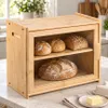 WELLHAUS, bambusová chlebníčka, 2 poschodia, 40 cm, s Náhľad obrázku produktu 4