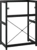 vidaXL Stojak łazienkowy pod umywalkę czarny 59x38x83 cm Podgląd zdjęcia produktu 6