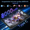 T90 Tablet Android 16, 11 Zoll, 24GB (8+16) RAM+128GB Produktbild-Vorschau 16