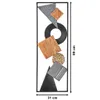 Kobolo Wanddeko Metallbild 3D - LINES - aus Metall in Produktbild-Vorschau 3