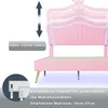 Łóżko dziecięce Sweiko tapicerowane 90 x 200 cm, podwójna Podgląd zdjęcia produktu 3