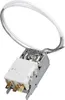 A close-up studio shot of a thermostat component with wires. Produktbild-Vorschau