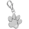 Pfote Charm Anhänger Katzen und Hunde Liebe I 925 Echtsilber Produktbild-Vorschau