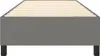 vidaXL Boxspringbettgestell Dunkelgrau 90x200 cm Stoff Produktbild-Vorschau 4
