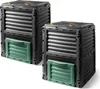 3.04 Composteur 300 litres en plastique - 2 pièces - Voir les images du produit 1