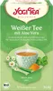 Yogi Tea Weisser Tee mit Aloe Vera | 17 Beutel | Kräuter- & Produktbild-Vorschau 1