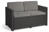 Allibert Loungeset Victoria Monaco mit Tisch anthrazit - Produktbild-Vorschau 8