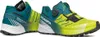 Trailrunning-Schuhe "Ribelle Run Kalibra HT" von Scarpa in Gelb und Blau; seitliche Ansicht. Produktbild-Vorschau