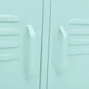 A close-up view of two handles on a mint green cabinet. Anteprima dell’immagine prodotto
