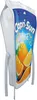 Capri-Sun-Orange-Kostüm, rechte Seitenansicht; seitliche Bindebänder sichtbar. Produktbild-Vorschau