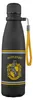 A black water bottle with Hufflepuff branding. Náhľad obrázku produktu