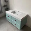 Lavabo in Vetroceramica, set di mobili da bagno, 100x55 cm, Anteprima dell’immagine prodotto 9