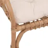 FOTEL RATTANOWY Neta naturalny ze zdejmowaną poduszką Podgląd zdjęcia produktu 12