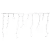 A string of icicle lights against a white background. Produktbild-Vorschau