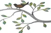 Wanddeko Ast mit Vögel Patina-Effekt Wandbild Wandschmuck Produktbild-Vorschau 4