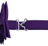 DonDon Edle violette Fliege bzw. Schleife mit Haken - Produktbild-Vorschau 4