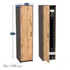 Kleiderschrank mit 1 Tür, 1 Kleiderstange und 2 Produktbild-Vorschau 2