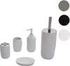 5-teiliges Badset MCW-H88, WC-Garnitur Badezimmerset Produktbild-Vorschau 5