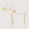 Lionelo Anis Set Baby-Gym in legno con tappetino – Anteprima dell’immagine prodotto 2