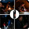 Solar Taschenlampe Handkurbel mit Karabiner, Tragbar LED Produktbild-Vorschau 6