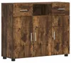 vidaXL Holzschrank Geräucherte Eiche 88,5 x 30,5 x 73 cm Produktbild-Vorschau 1