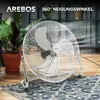 AREBOS Ventilateur de sol Ø45 cm | Machine à vent style Voir les images du produit 10