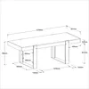 Table de salle à manger London | 224 x 93 x 78 cm | Voir les images du produit 9