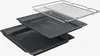 Siemens iQ700, Einbau-Backofen, 60 x 60 cm, Schwarz, Edelstahl HB734G1B1 Backblech und Gitter Produktbild-Vorschau