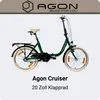 Agon Cruiser 20 Zoll Klapprad grün Produktbild-Vorschau 2