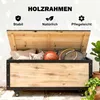 Outsunny Gartenbox Holz Auflagenbox 121L Aufbewahrungsbox Produktbild-Vorschau 5