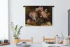 MuchoWow® Wandteppich Wandbehang Blumen - Korb - Obst Produktbild-Vorschau 4