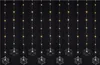Záves zo snehových vločiek - 83 LED / 200 cm - batérie Náhľad obrázku produktu 1