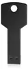 2 GB USB 2.0 Stick Flash Drive Aluminium schwarz Schlüssel Produktbild-Vorschau 3
