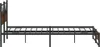 vidaXL Bettgestell ohne Matratze Räuchereiche 160x200 cm Produktbild-Vorschau 6