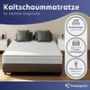 AquaFlex - 19cm 7-Zonen Kaltschaummatratze - H3 - (140 x Produktbild-Vorschau 3