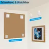 Schilderijhaken 6 stuks - Zelfklevend - Zonder boren Productafbeelding-voorbeeld 3