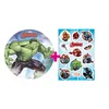2er Set Hulk Tortenaufleger & Muffinaufleger Produktbild-Vorschau 1