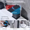 Homelody Badewannenarmatur 4 Loch Schwarz, Badewanne Produktbild-Vorschau 9