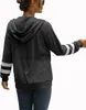 ASKSA Damen Kapuzenpullover Sweatjacke Kordelzug Full Zip Produktbild-Vorschau 5