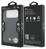 The image shows the packaging for a BMW M mobile phone accessory, with the product visible through a clear window. Voir les images du produit