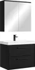 Badmöbel Komplettset Florence 60 x 35 cm Schwarz Matt - Produktbild-Vorschau 1