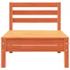 The Living Store Gartensofa 3-Sitzer Wachsbraun Massivholz Produktbild-Vorschau 7