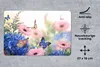MuchoWow® Mauspad Mousepad Schmetterlinge - Blumen - Produktbild-Vorschau 2