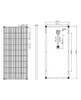 enjoy solar® Solarpanel monokristallines Solarmodul 200W Produktbild-Vorschau 6