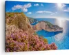 Bild auf Leinwand - Leinwandbild - Meer Sommer Blume - Produktbild-Vorschau 1