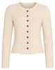 Isar-Trachten Damen Strickjacke "Saskia" 57102 | Natur Produktbild-Vorschau 4